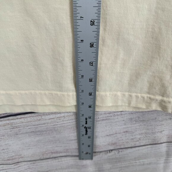 Sixelar Beverly Hills Lord Forgive Me T-Shirt Adult Size Large Cream - Picture 9 of 9